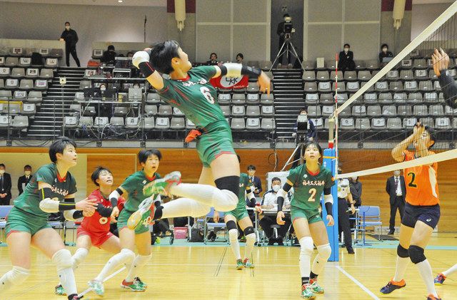 男子4連覇、女子2年ぶり 工大福井がバレー春高切符 ：中日新聞Web
