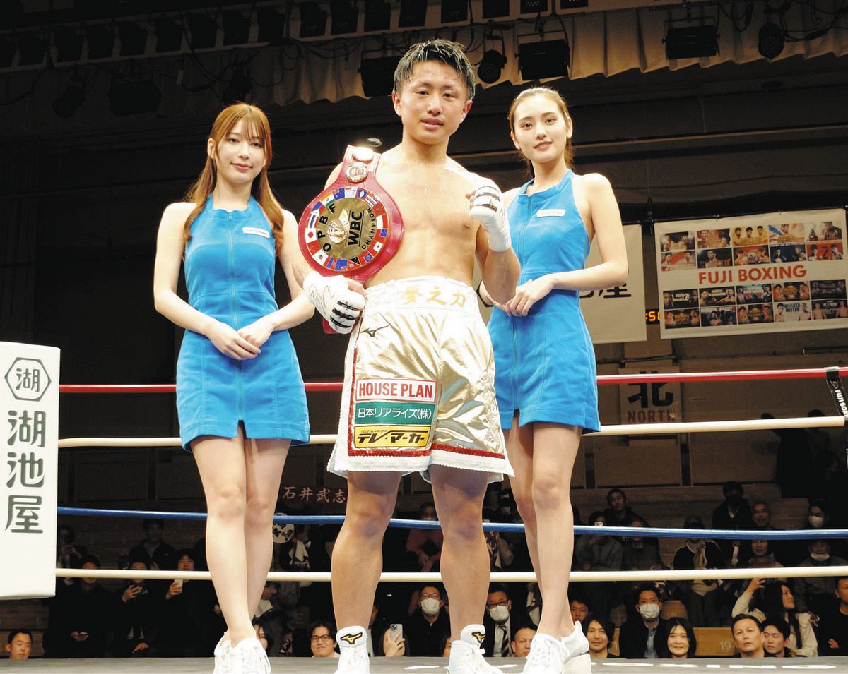 ＫＯで東洋太平洋王座を防衛した石井武志