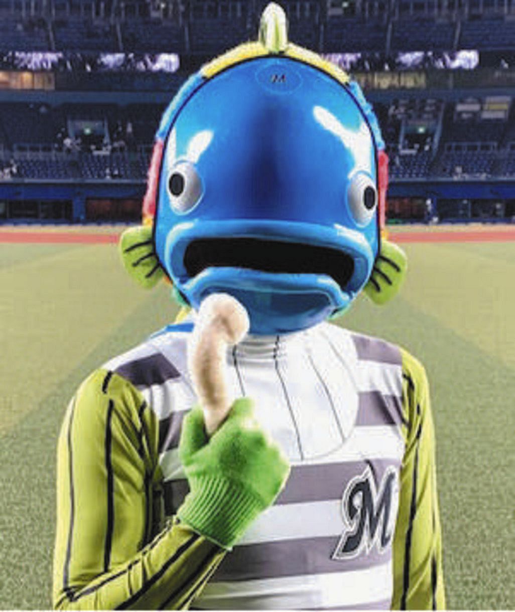 ロッテ 謎の魚 またまたラジオ出演決定 日本一忙しい魚です オファーは所属事務所宛に グフフフ 中日スポーツ 東京中日スポーツ