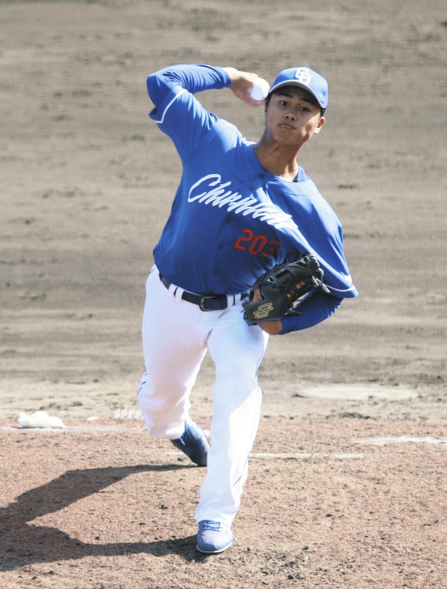 中日2軍】井上剣也、公式戦デビューで広島・堂林を遊ゴロに 「本当は
