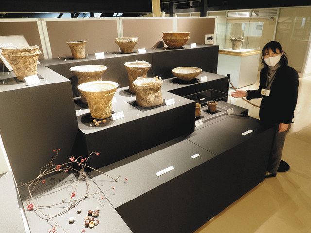 ★縄文期。『石環』150g。博物館展示品。埋蔵文化財。遺跡群出土の本物品です。 朝日の宝 出土品を知ろう 境A遺跡の土器や石器展示：北陸中日