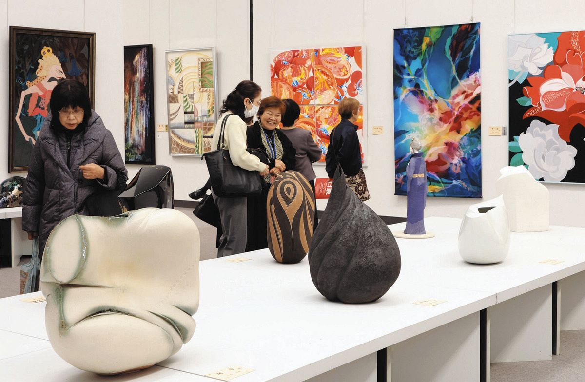 力作500点が一堂に 名古屋・栄で「日展名古屋展2026」が開幕、2月15日