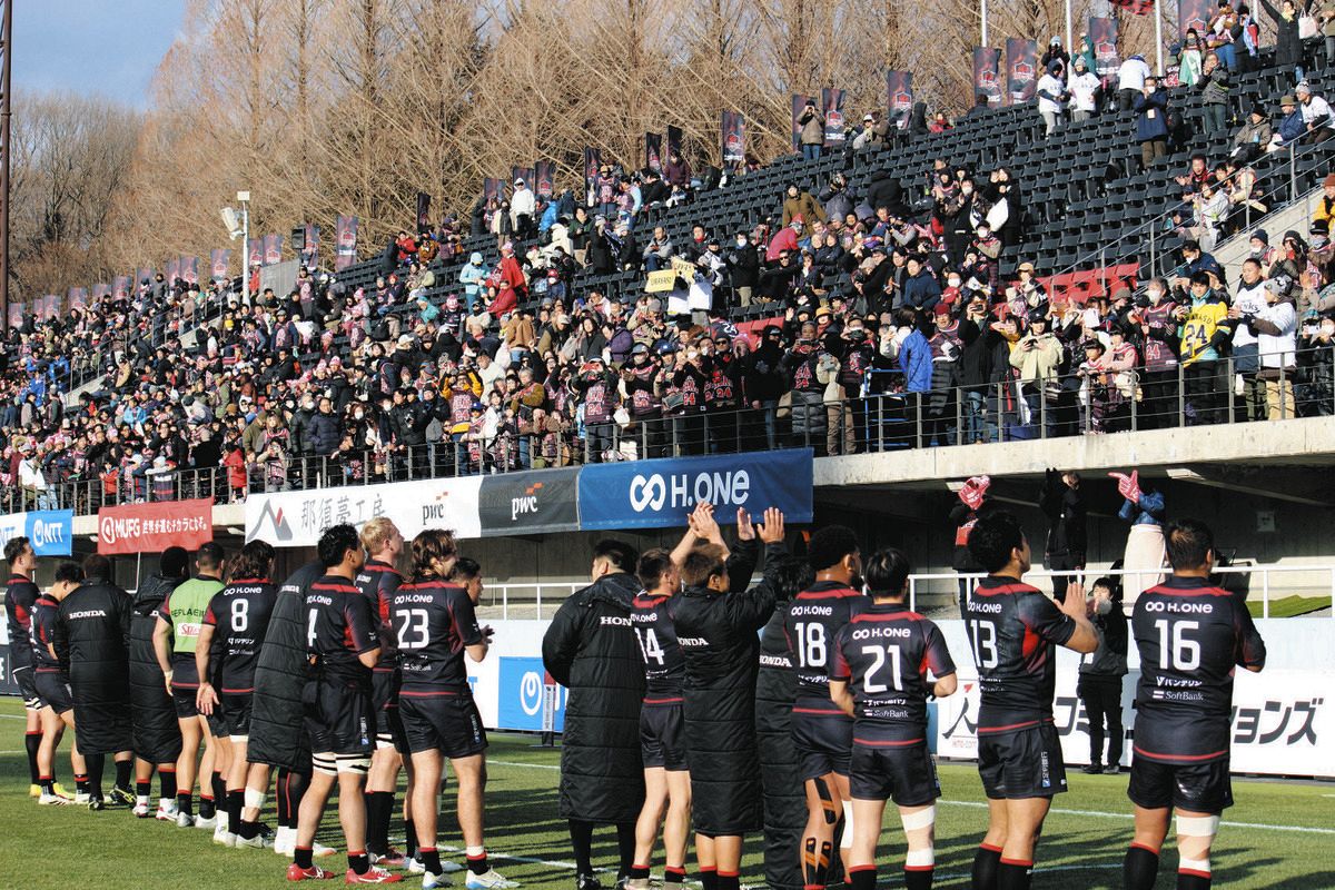 ラグビー 三重ホンダヒート 公式戦 23