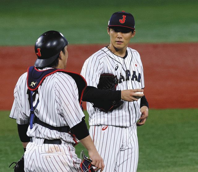 山本由伸、今大会12イニング目で初失点…9Kも6回途中降板 2番手