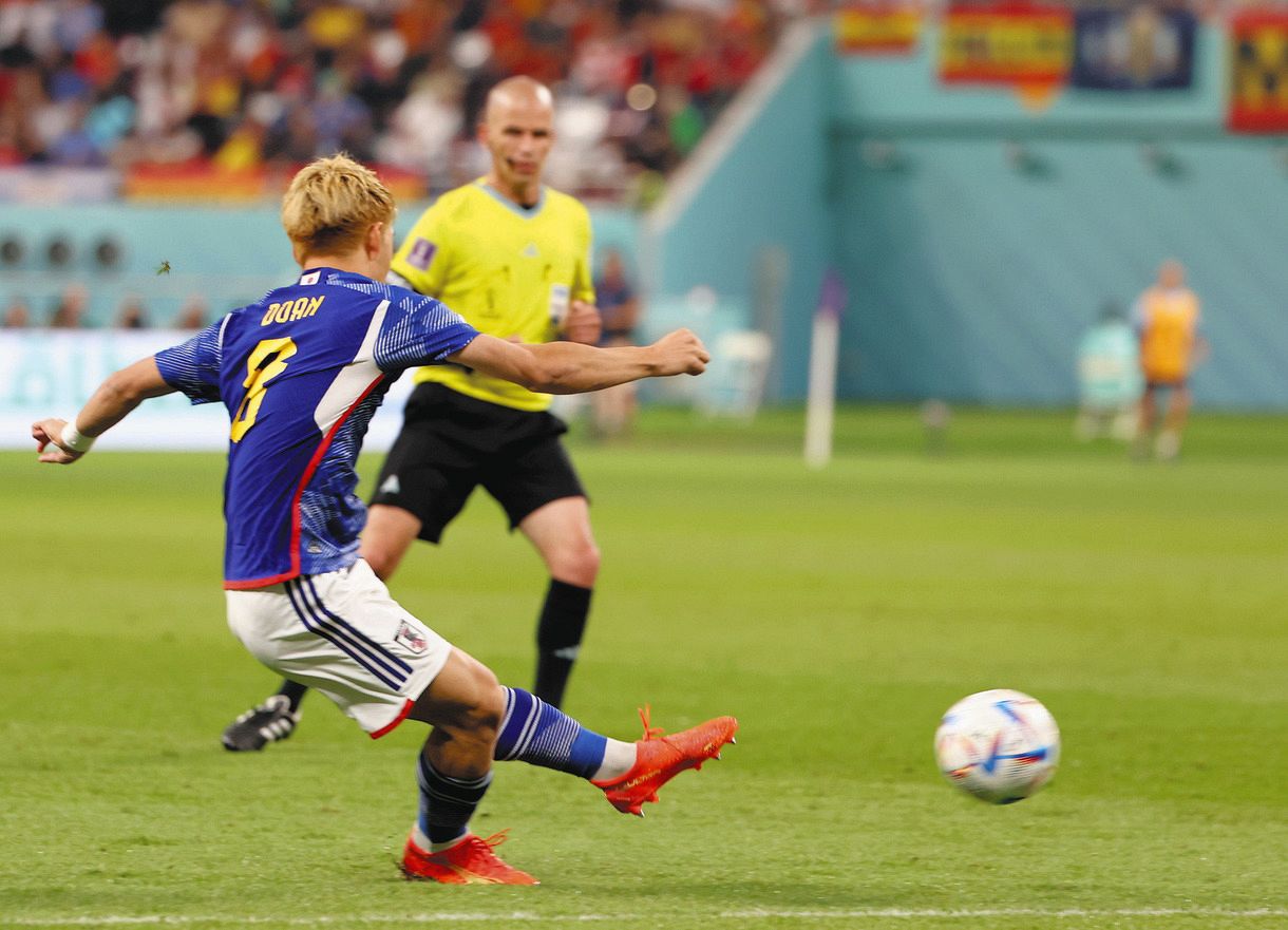 スーパー堂安律 ｗ杯1大会で2得点 は日本選手で本田圭佑らに並ぶ史上４人目のタイ記録 カタールw杯 中日スポーツ 東京中日スポーツ