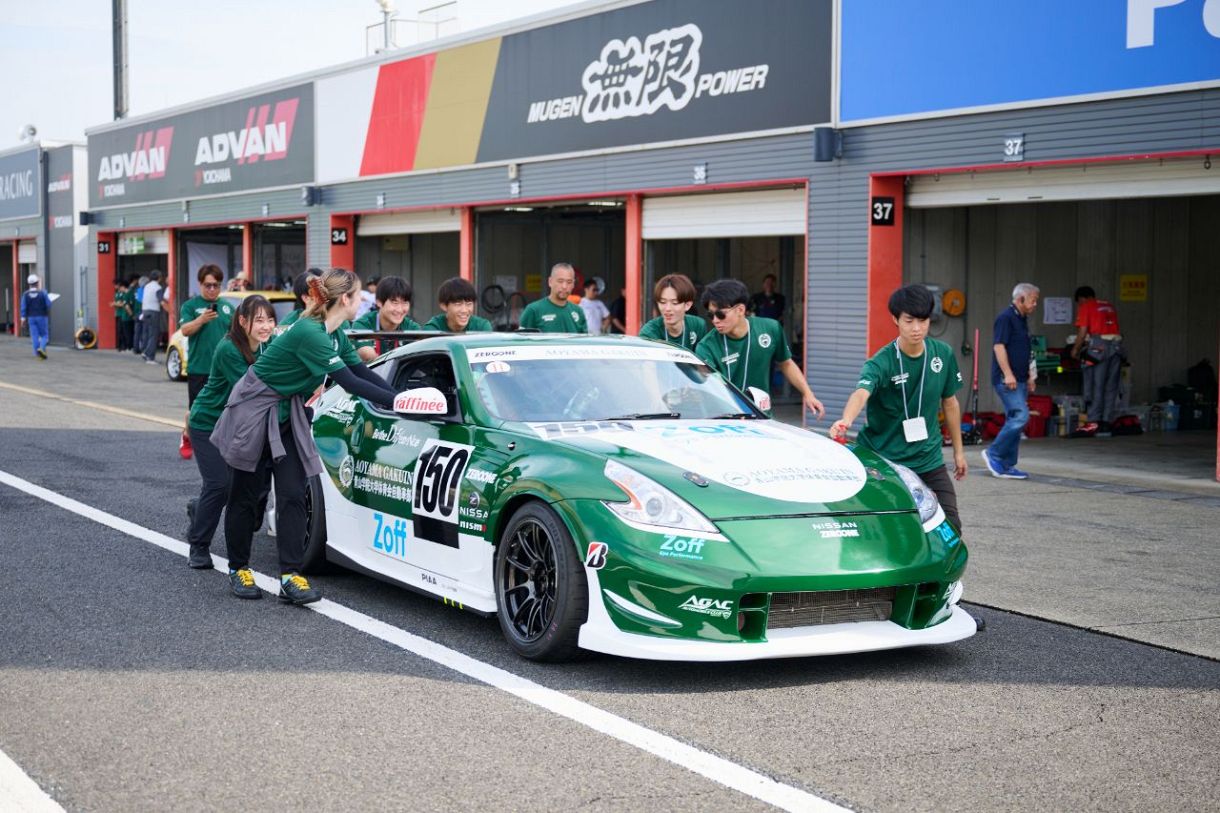 学生主体で「富士24時間レース」参戦を メガネブランドZoffとのコラボ