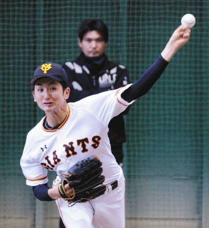 巨人2年目 横川 今 この状況だからこそ一日一日を無駄にせず ブルペンで103球 土台作りの日々 中日新聞web