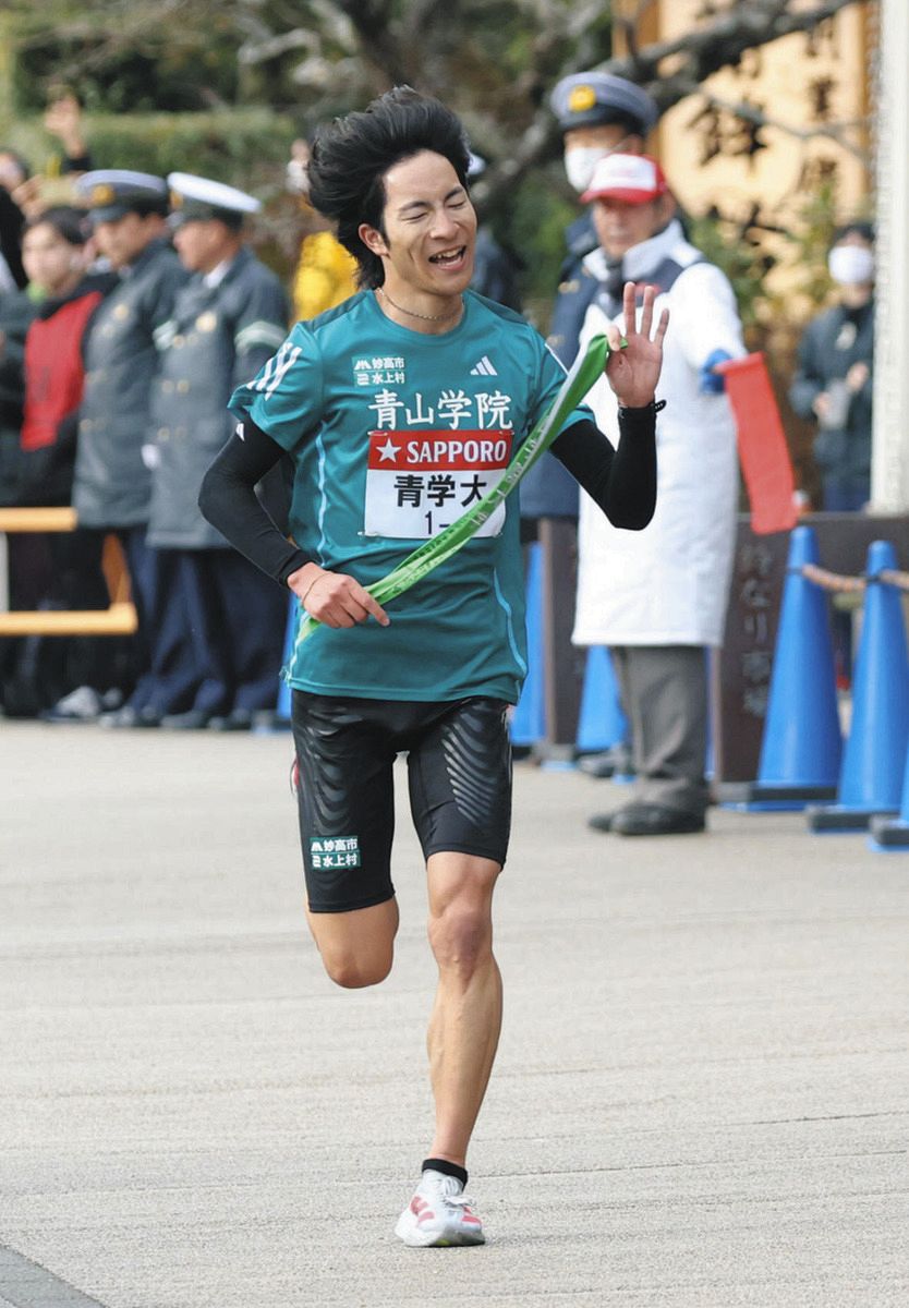 青山学院 野村昭夢 サイン 今大会も、青山学院大学陸上競技部から 鹿児島県出身・野村 昭夢
