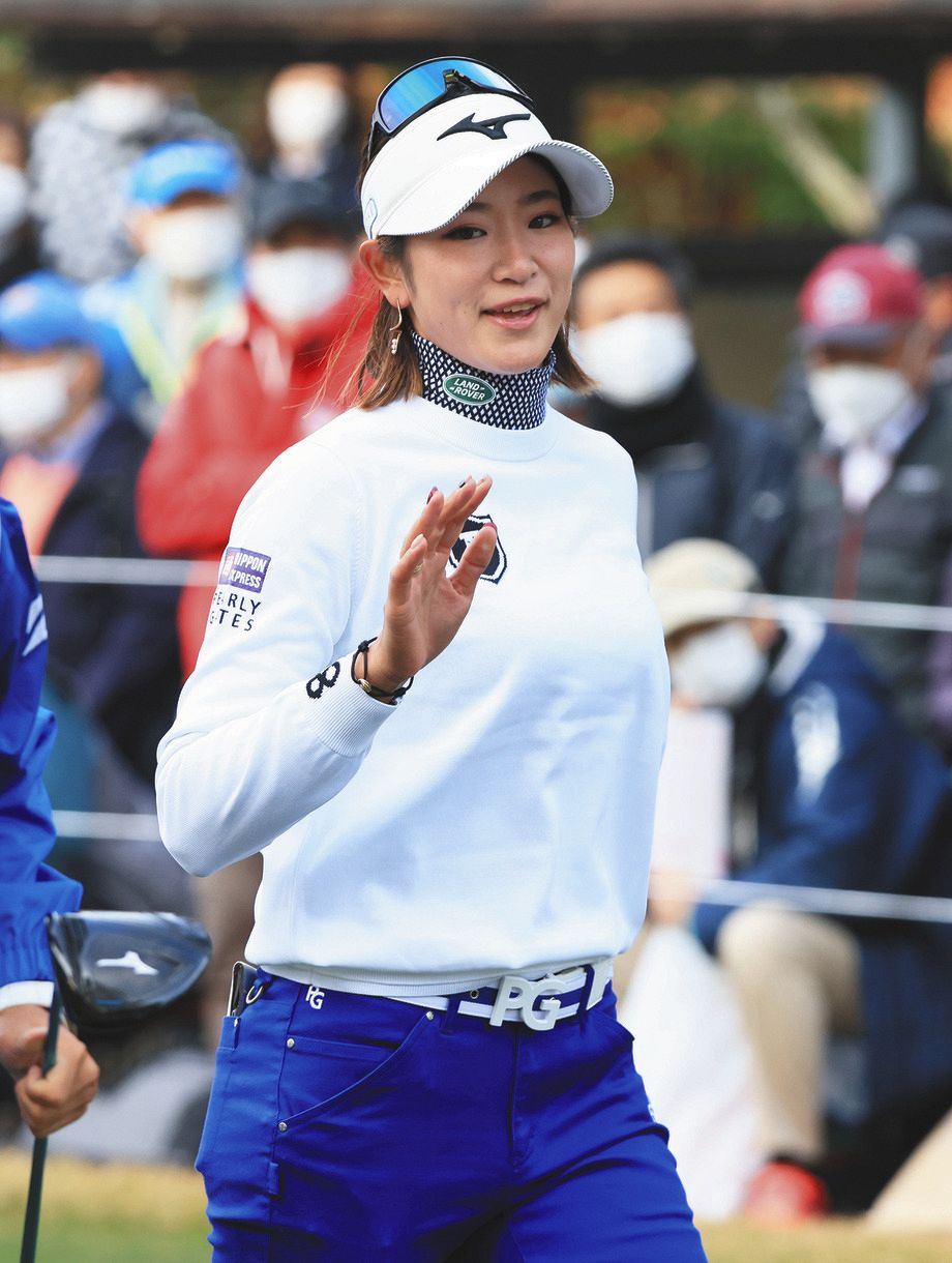 原英莉花が師匠・ジャンボの助言でよみがえった7アンダー首位発進