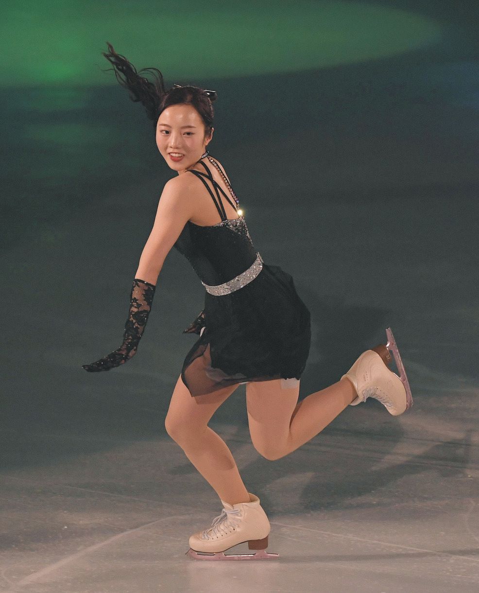 写真 華麗な演技を見せる本田真凜 望結 中日スポーツ 東京中日スポーツ