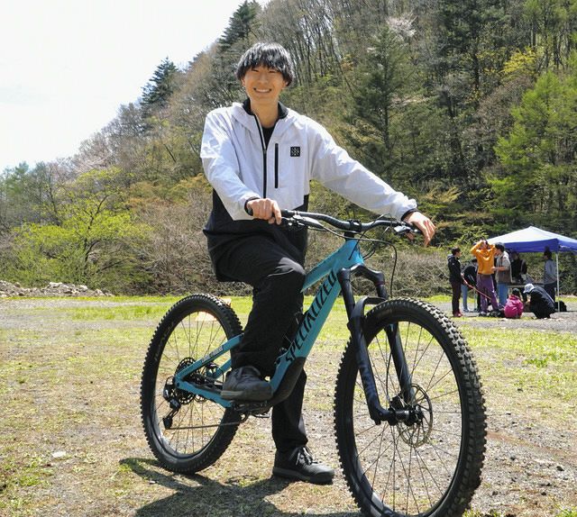 MTB、木曽で手軽に 町内高校出身18歳、スキー場に設計：中日新聞Web