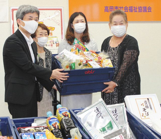 善意の食品 必要な方に　アルビスと市民の会、高岡市：北陸中日新聞Web