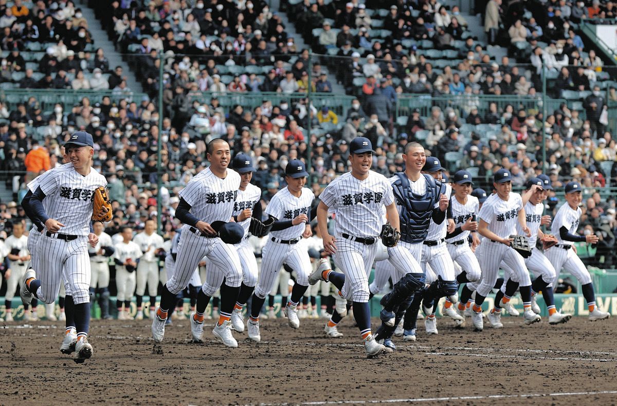 春の選抜高校野球、滋賀学園が長崎西を下し2回戦へ 2番手・伴田蒼生