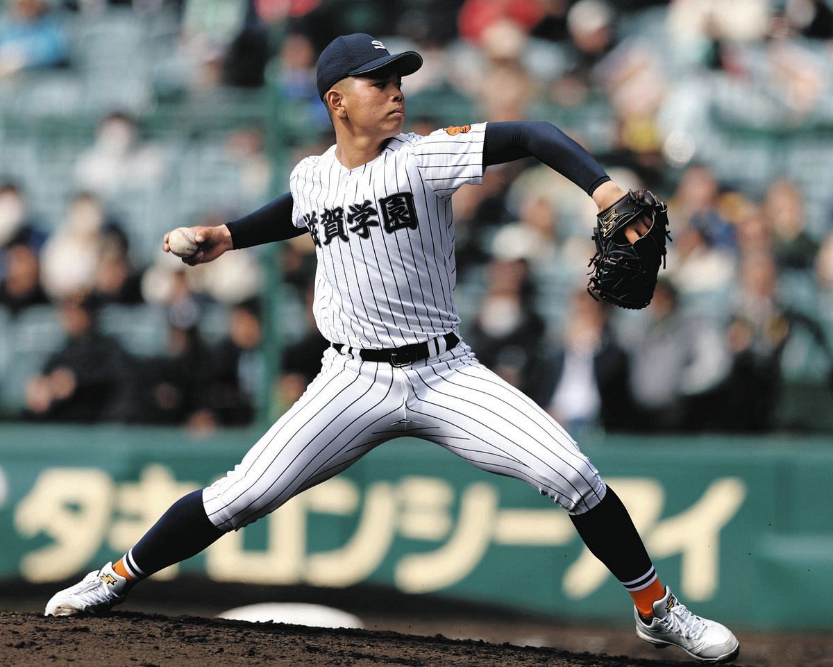 春の選抜高校野球、滋賀学園が長崎西を下し2回戦へ 2番手・伴田蒼生