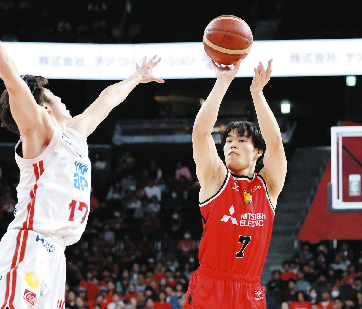 名古屋D、富山に快勝 下部組織出身19歳・今西優斗が終盤3ポイント沈め