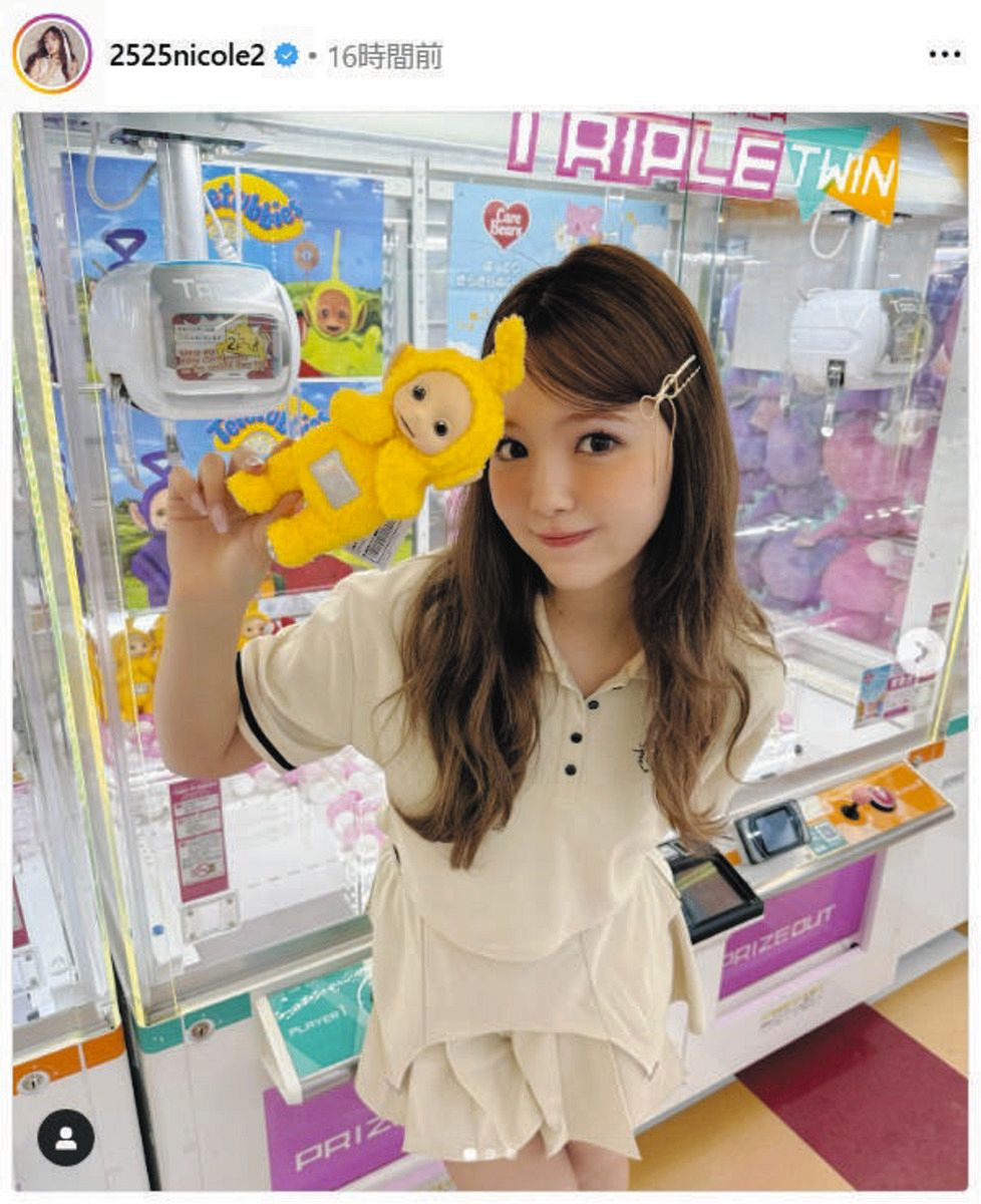 ◇藤田ニコル、『童顔』進化ショット【写真】：中日スポーツ・東京中日