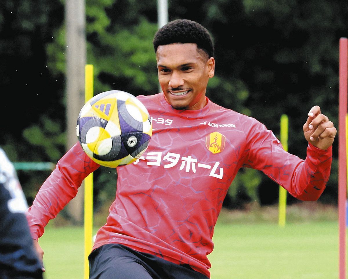 名古屋グランパス】マテウス、J1残留に導くゴール誓う「決めるのが自分
