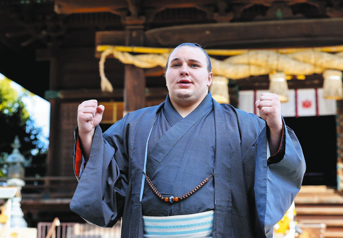 大相撲・初優勝の安青錦、電話口で報告した両親は… 一夜明け会見で喜び 