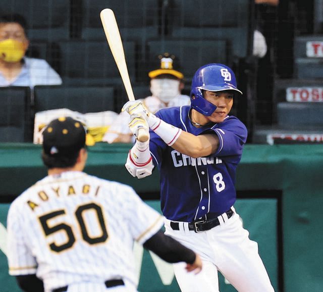 中日 大島3試合ぶり快音 天敵 青柳からマルチ 中日スポーツ 東京中日スポーツ