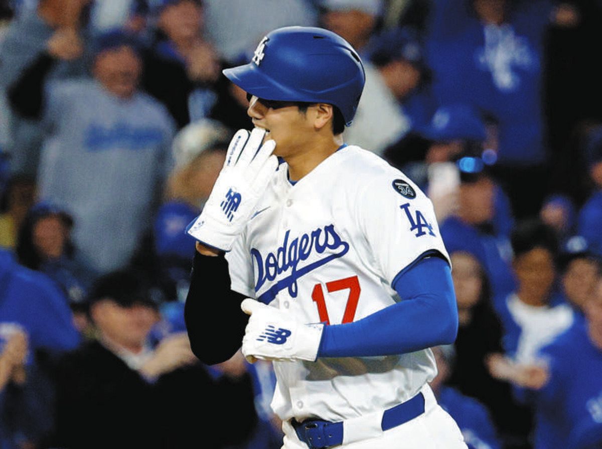 大谷翔平、第4打席で四球、左肩脱臼の再発防止『新スライディング』で