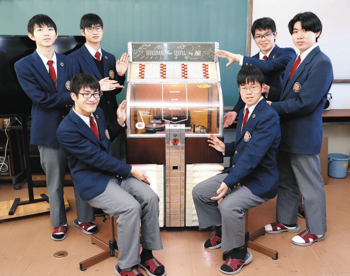 令和によみがえるジュークボックス 高山工高生が修理、昭和館に