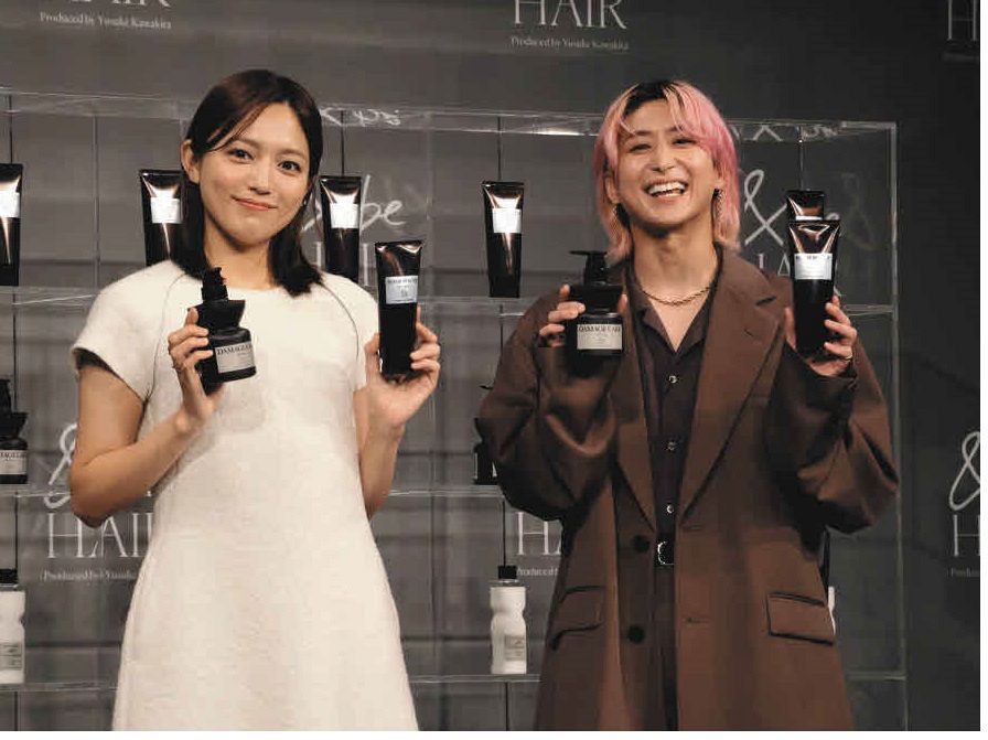 Snow Man」佐久間大介と川口春奈が新CM出演、2人の心と体を優しくケア
