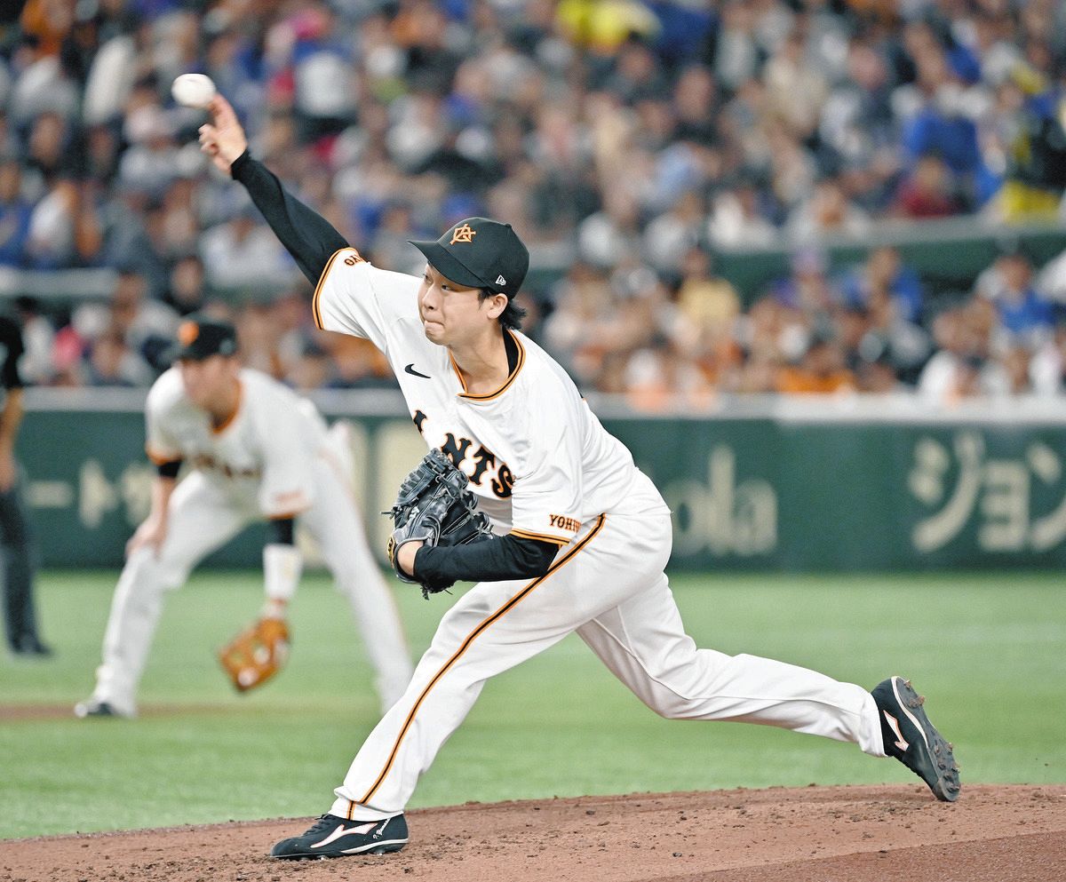 巨人・山崎伊織、負ければ敗退の一戦でピンチの連続も3回まで無失点の