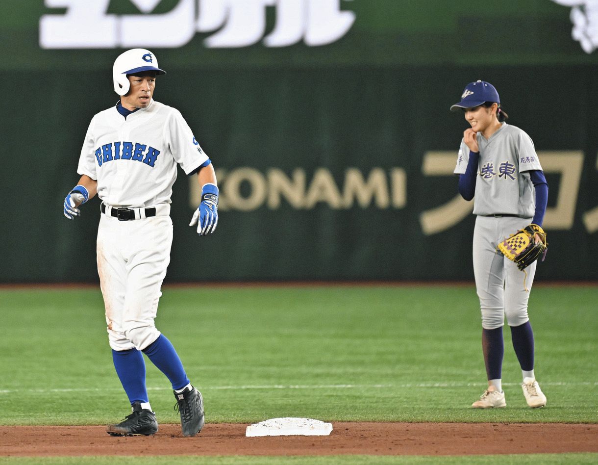 イチローさん、4年目で初の猛打賞 「1番・投手」で出場【vs高校野球女子選抜】：中日スポーツ・東京中日スポーツ