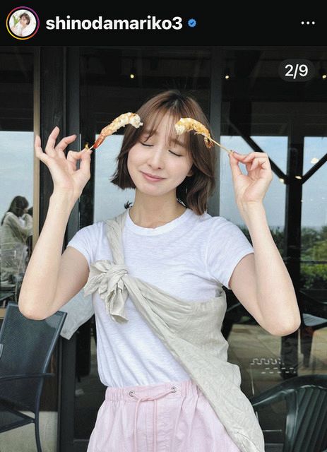 写真】篠田麻里子のエビ眉毛：中日スポーツ・東京中日スポーツ