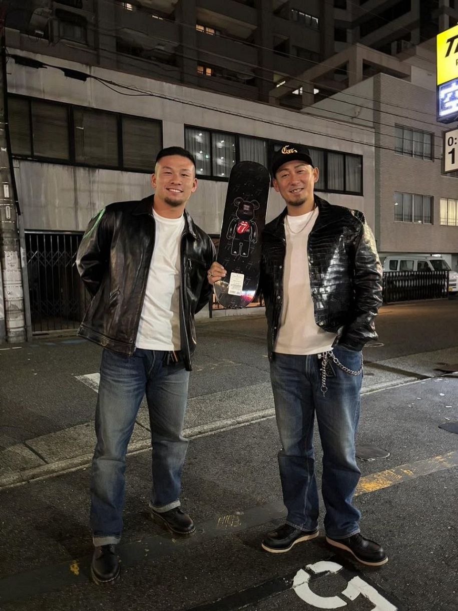中田翔さんのインスタグラムから