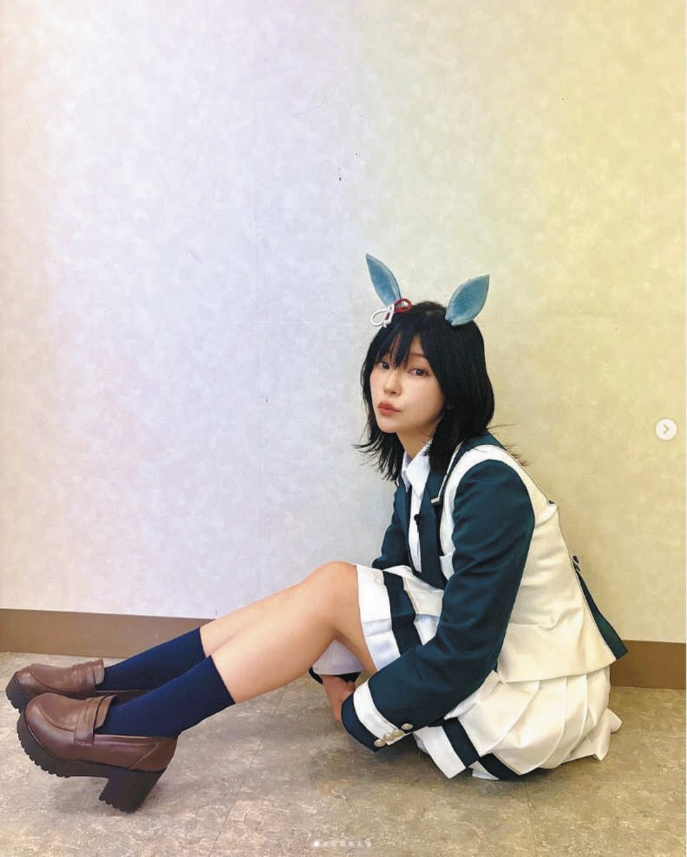 ◇伊瀬茉莉也、ウマ娘姿に…「似合いすぎてる」の声も【写真】：中日