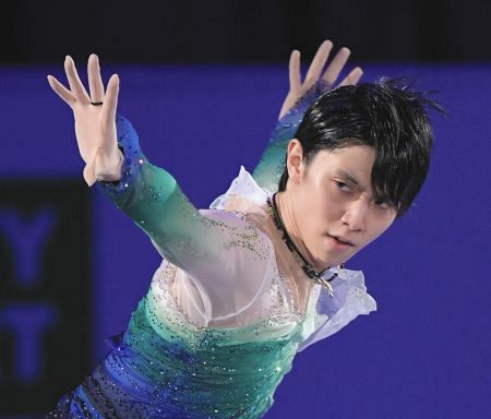 フリー演技から5時間後 羽生結弦エキシビションで華麗に ホープ レガシー イナバウアーも 中日スポーツ 東京中日スポーツ