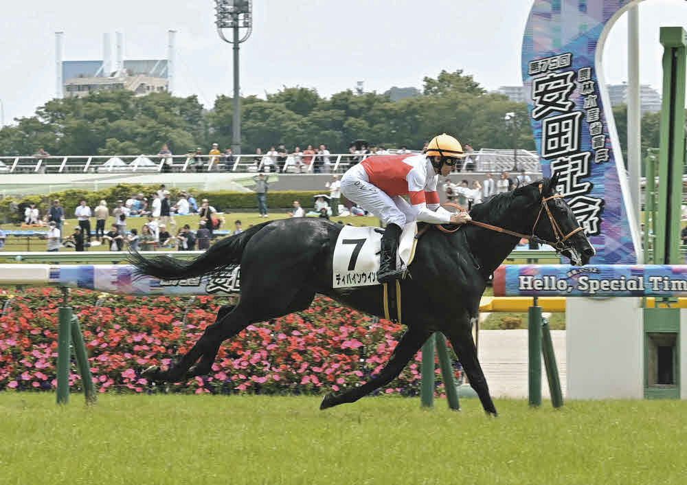 東京５Ｒ２歳新馬を勝ったディバインウインド