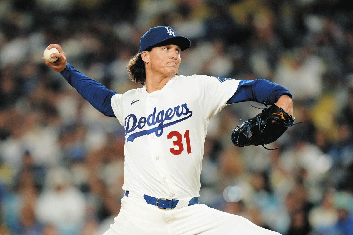 ドジャース右腕・グラスノーが5回までノーノー…打者16人に対して67球