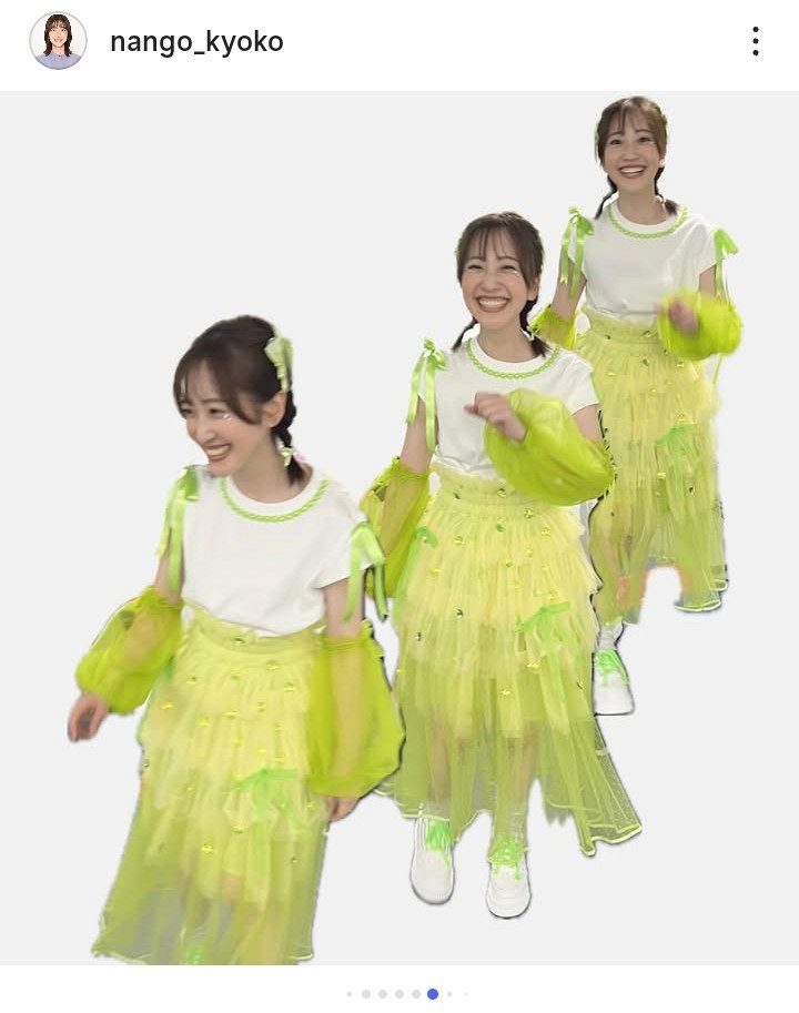 ◇透明感が圧勝！南後杏子アナのアイドル衣装【写真複数】：中日