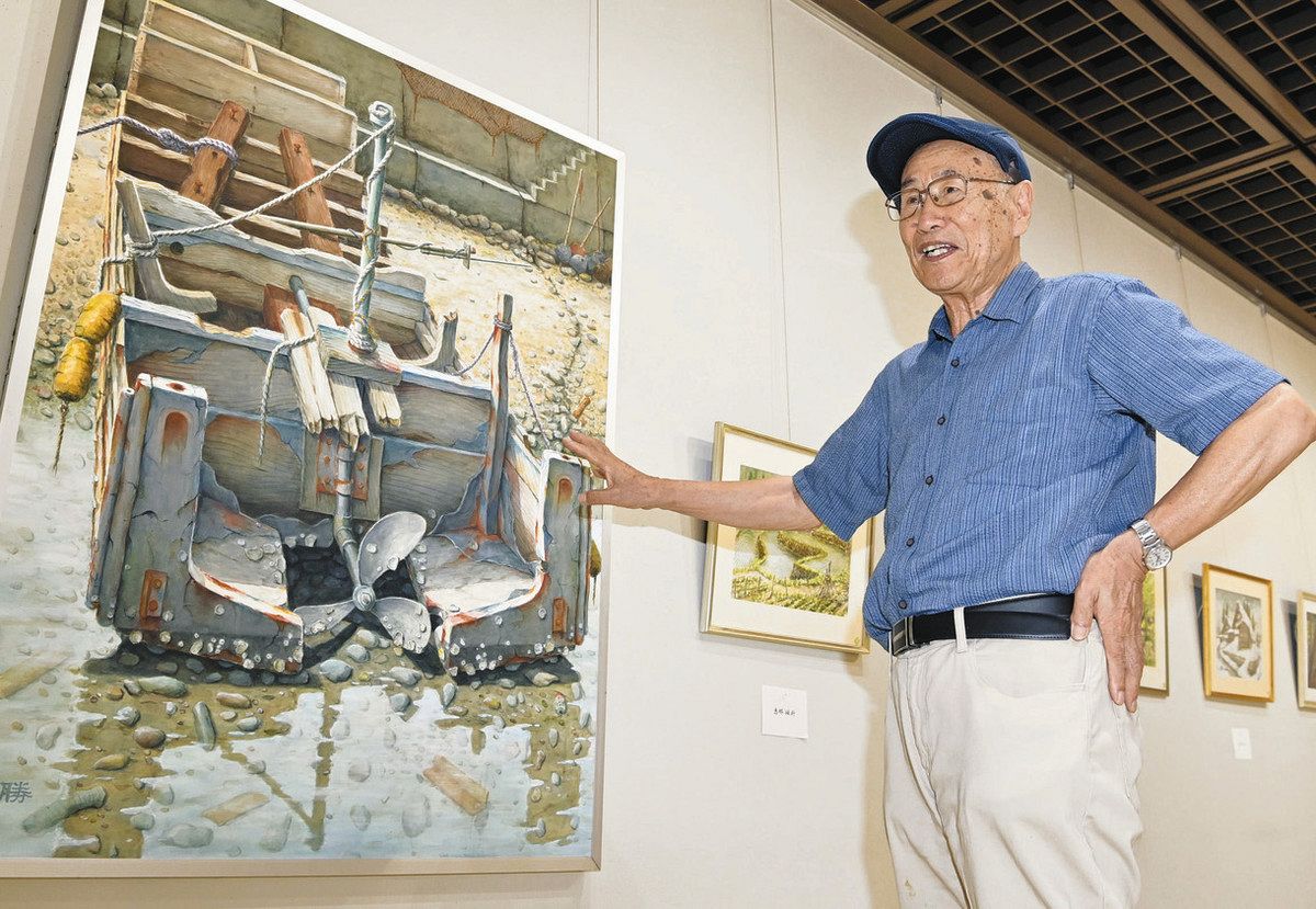 亡き娘に伝えたい「元気になったよ」 名古屋で水彩画講師・野村さんが