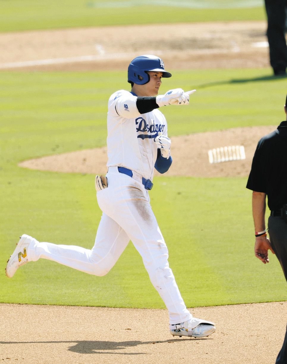 大谷翔平46号、vsガーディアンズ：中日スポーツ・東京中日スポーツ