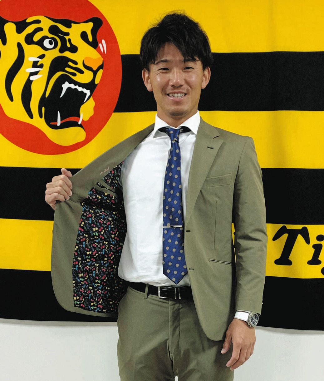 阪神】伊藤将司、3600万円増の8000万円でサイン 大幅増に笑顔