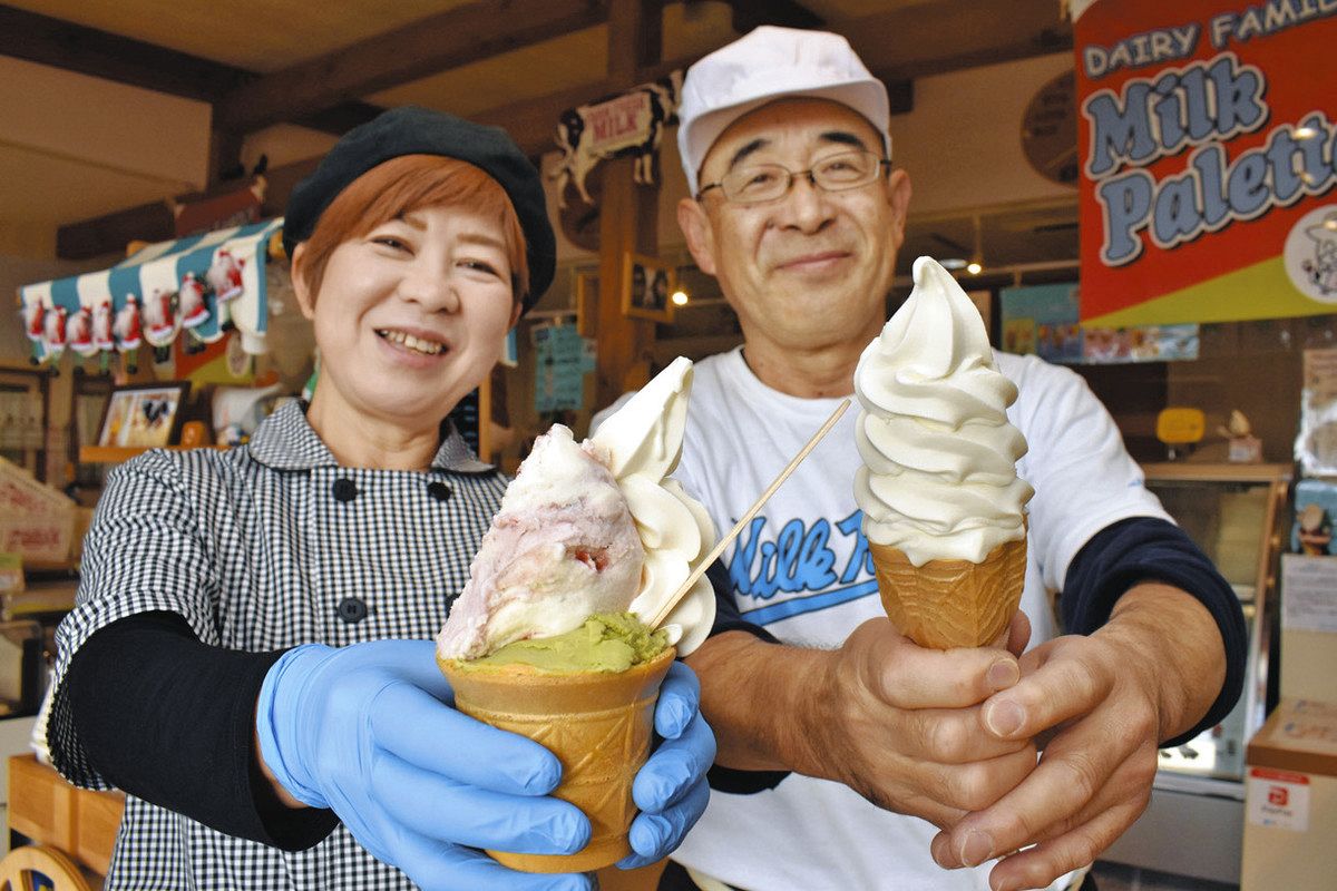 搾りたての牛乳で地産地消のジェラート、地域の心に残る味「ミルク