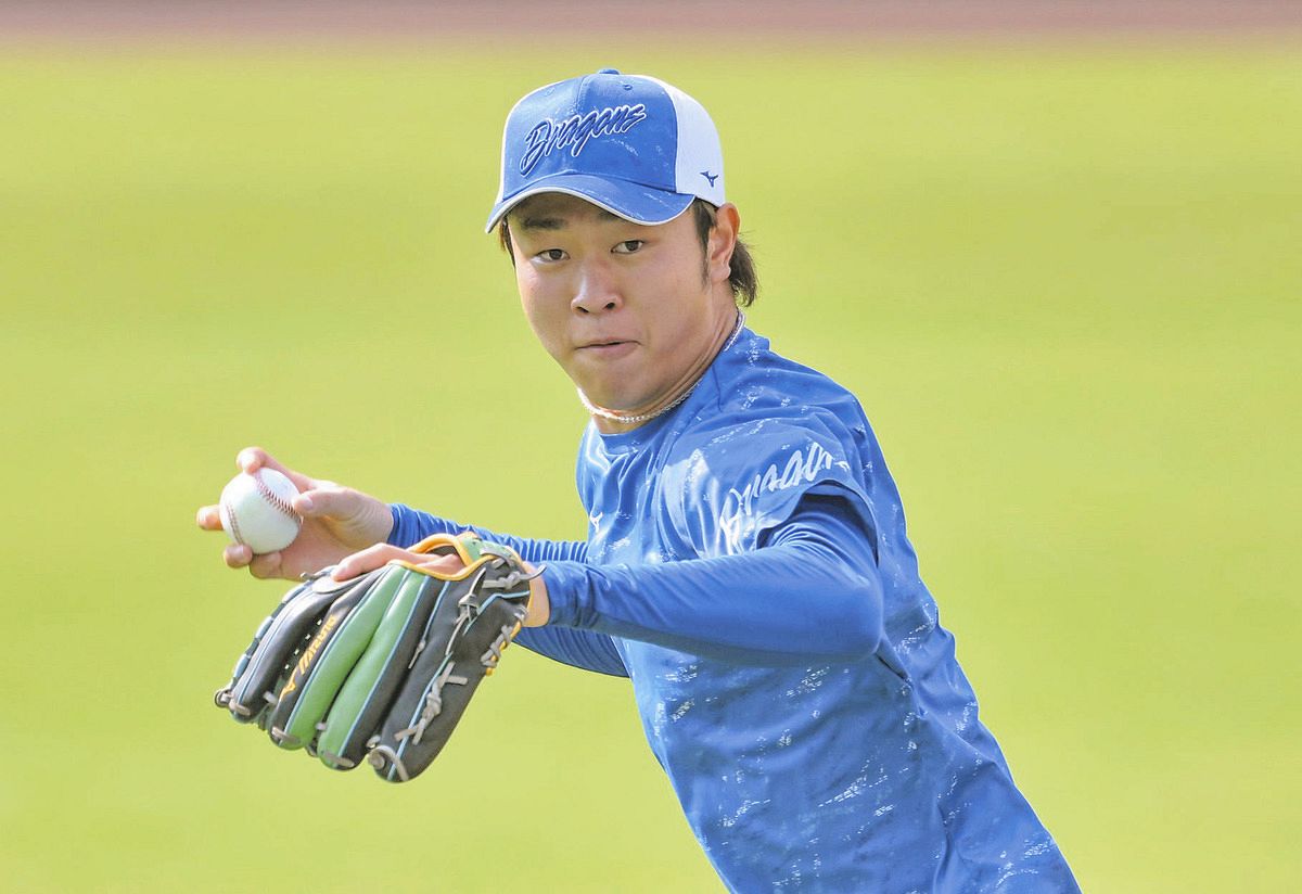 中日スタメン】岡林勇希が4戦ぶり1番 先発・高橋宏斗は今季3戦3勝と好