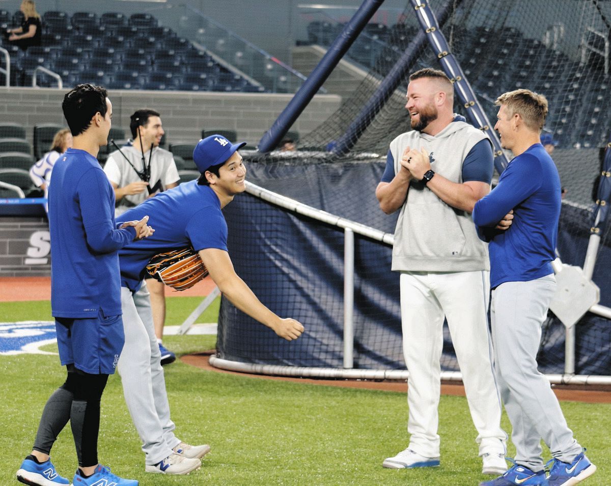 大谷翔平とブルージェイズ監督の「縁」、「いつかその帽子かぶって