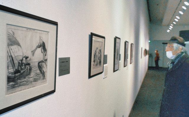 帝政批判や庶民生活描く 仏の風刺画家ドーミエ：日刊県民福井Web