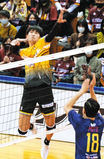 バレーボールVC長野トライデンツ、1−3で東京GBに敗れる：中日