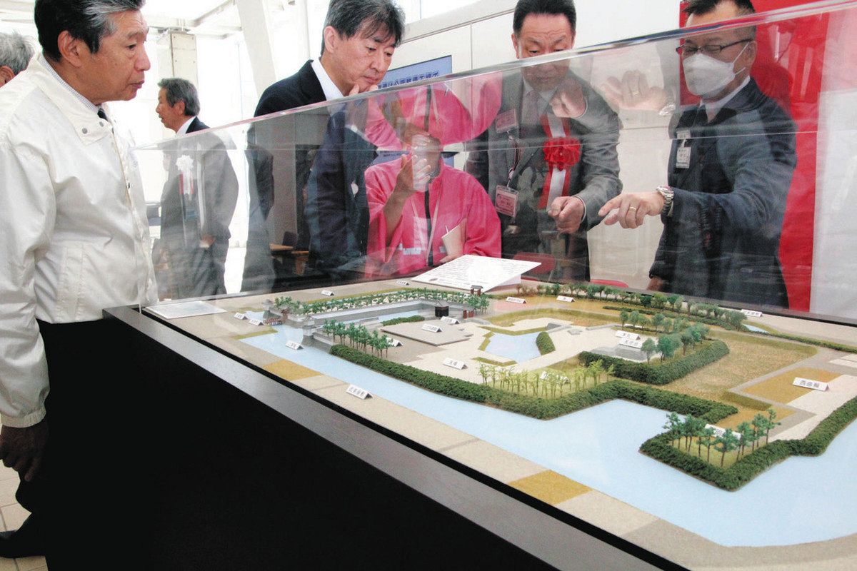 神戸城の壮大な姿を知って 鈴鹿LC60周年企画、江戸後期の絵図基に復元模型：中日新聞Web
