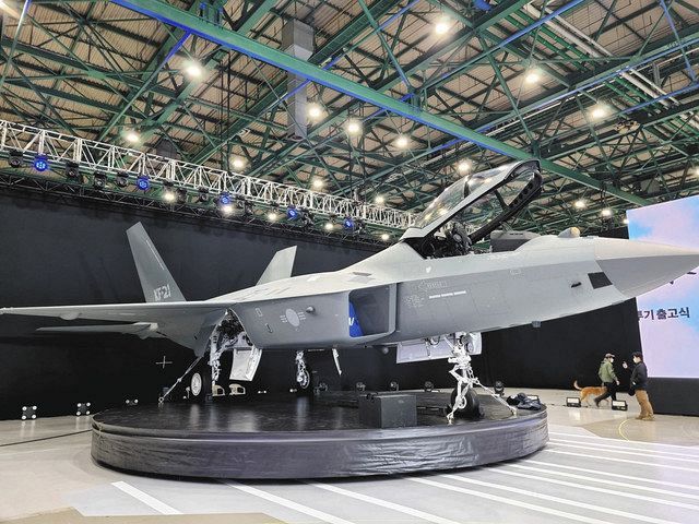 韓国初の国産戦闘機、開発低空飛行 第4・5世代「ポラメ」：中