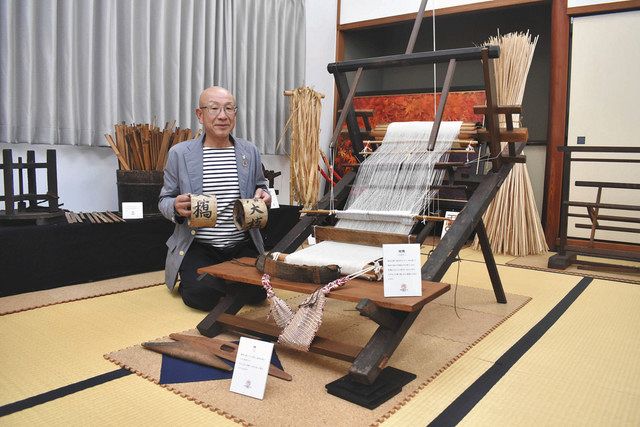 機織り道具、近江上布伝統産業会館に寄贈 愛荘・大橋さんの先祖愛用：中日新聞Web