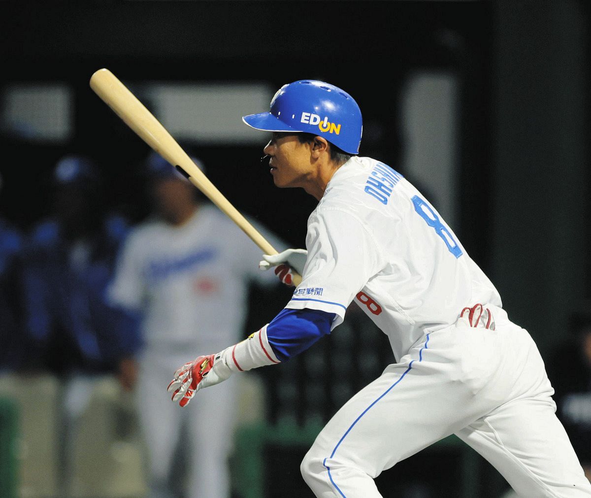 中日・大島洋平、「長かったです…」今季初安打はタイムリー 通算
