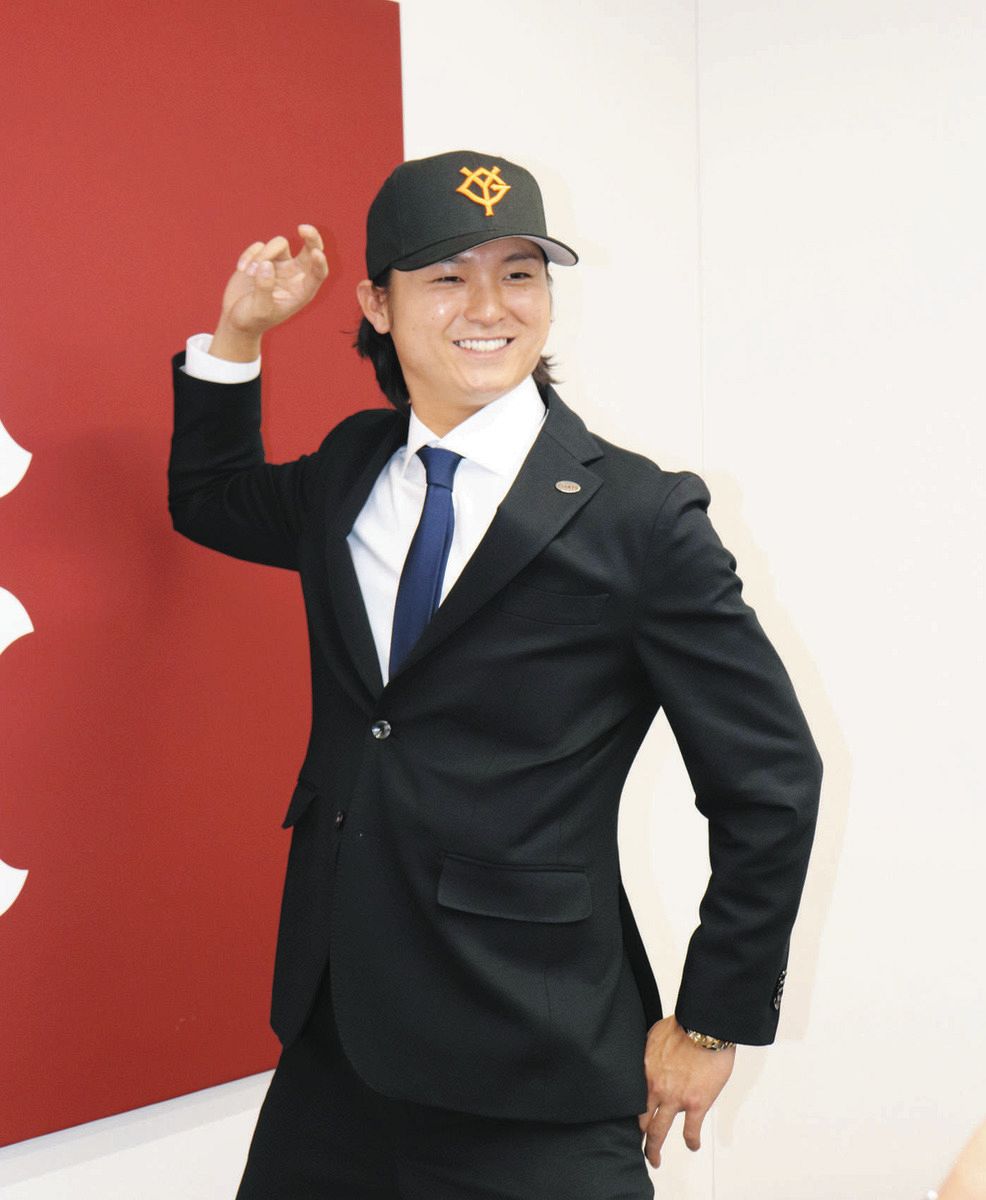 心機一転して日本一に」 現役ドラフトで巨人に移籍、田中瑛斗が抱負