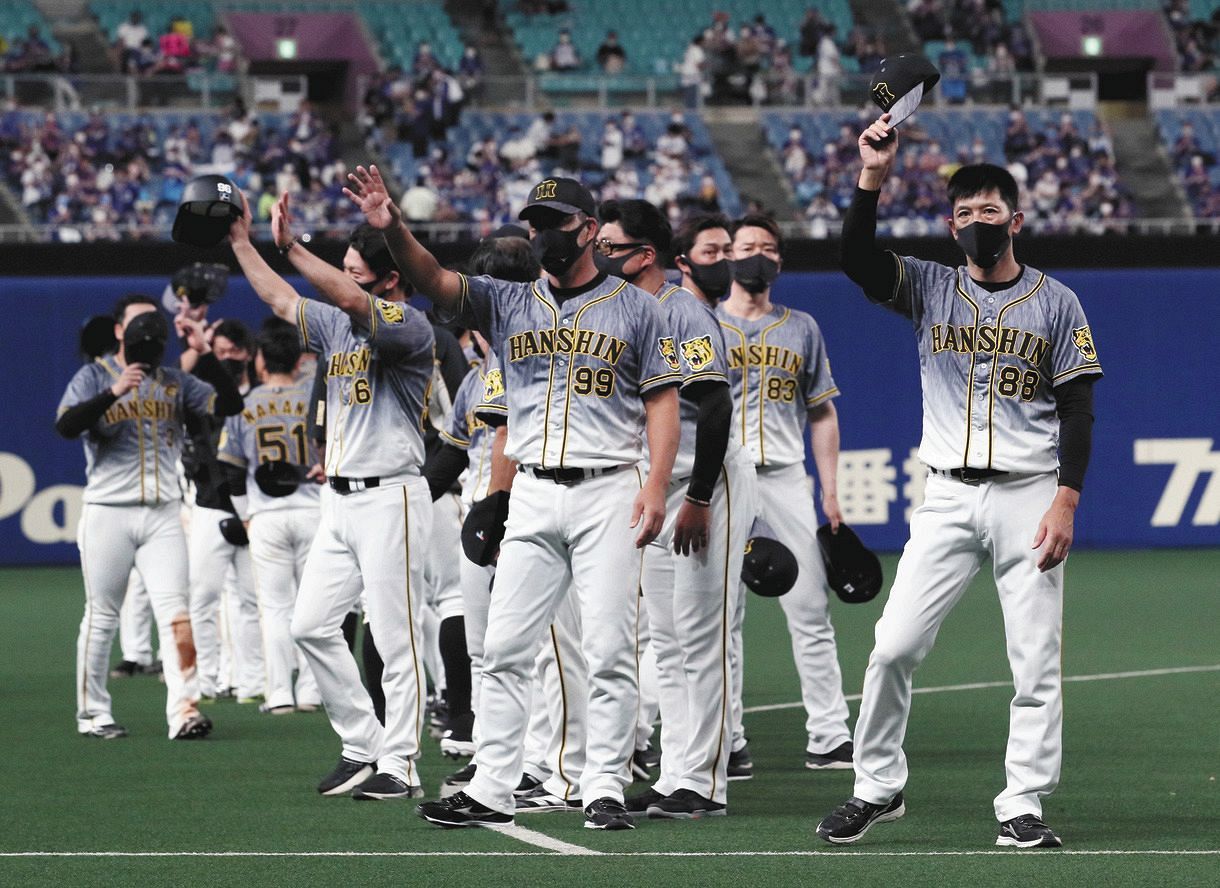 阪神】苦手バンテリンドーム最終戦でフェンスに助けられる”お返し”に