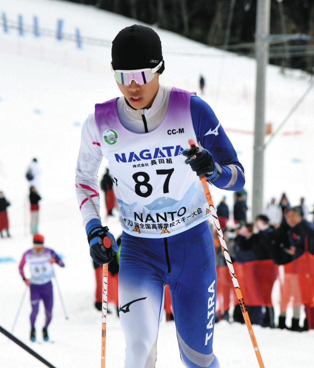 全国高校スキー 男子複合 坂大4位入賞：北陸中日新聞Web
